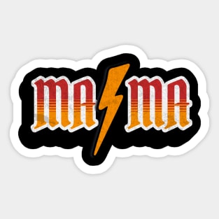 Mama rocks Sticker